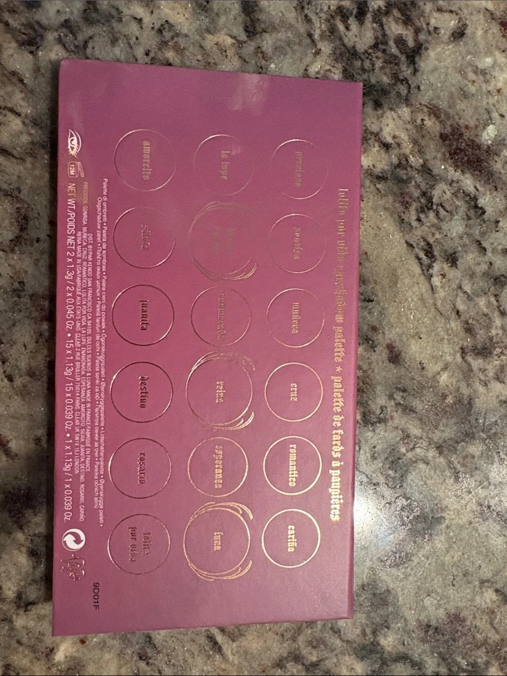Kat Von D LOLITA Eyeshadow Palette — Pink & Coral Packaging